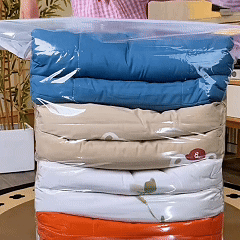 Cargkus Large-Capacity No-Pump Vacuum Storage Compression Bags