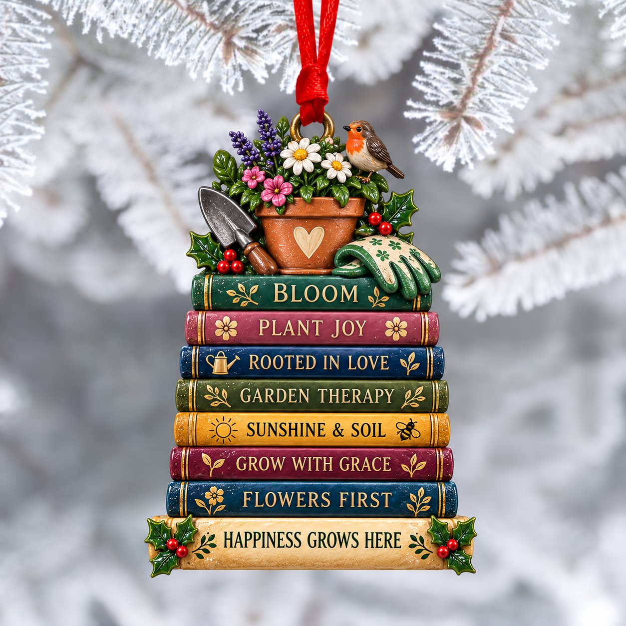 Garden Lover Christmas Ornament