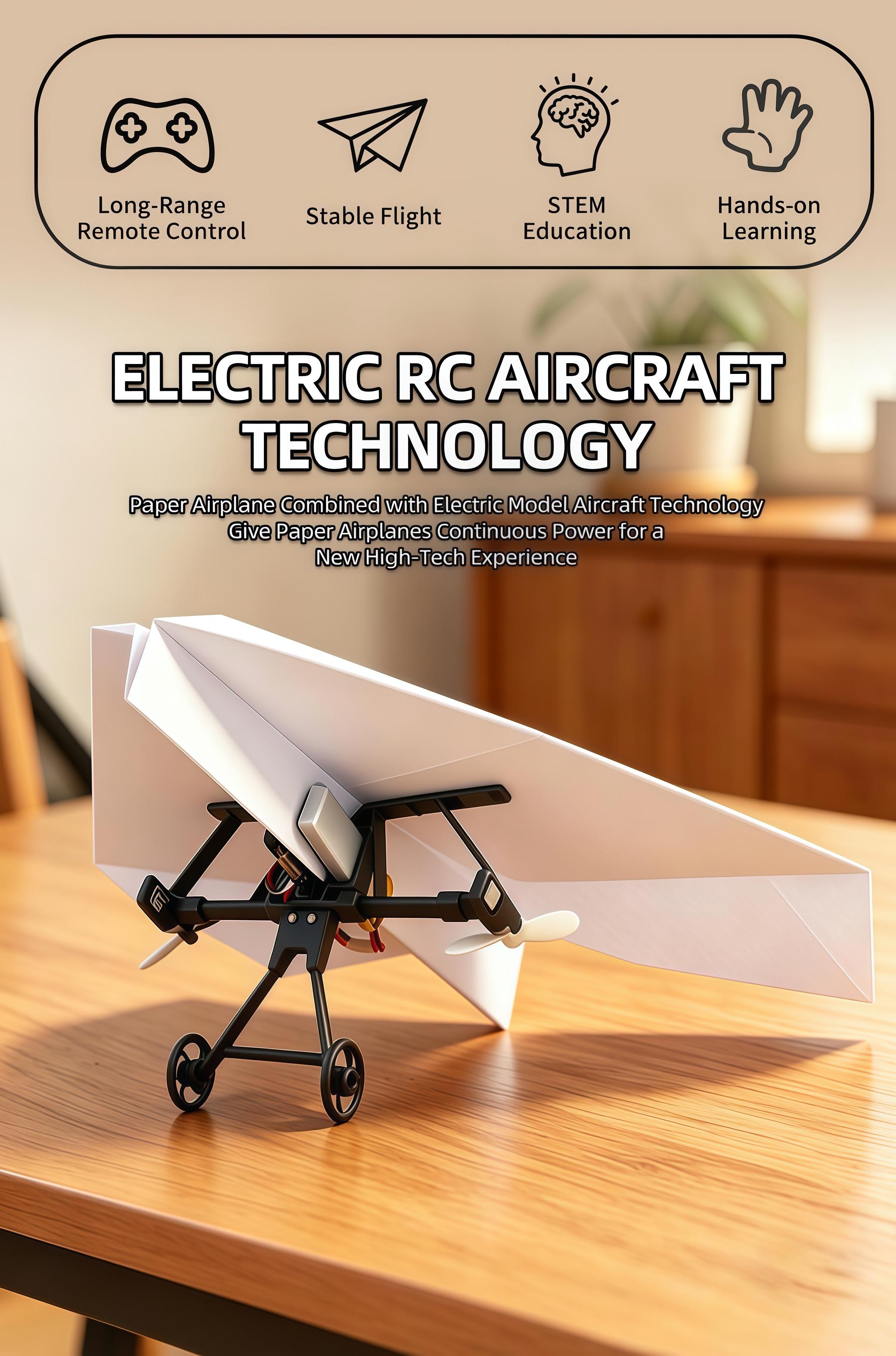 Dual propeller system providing powerful thrust