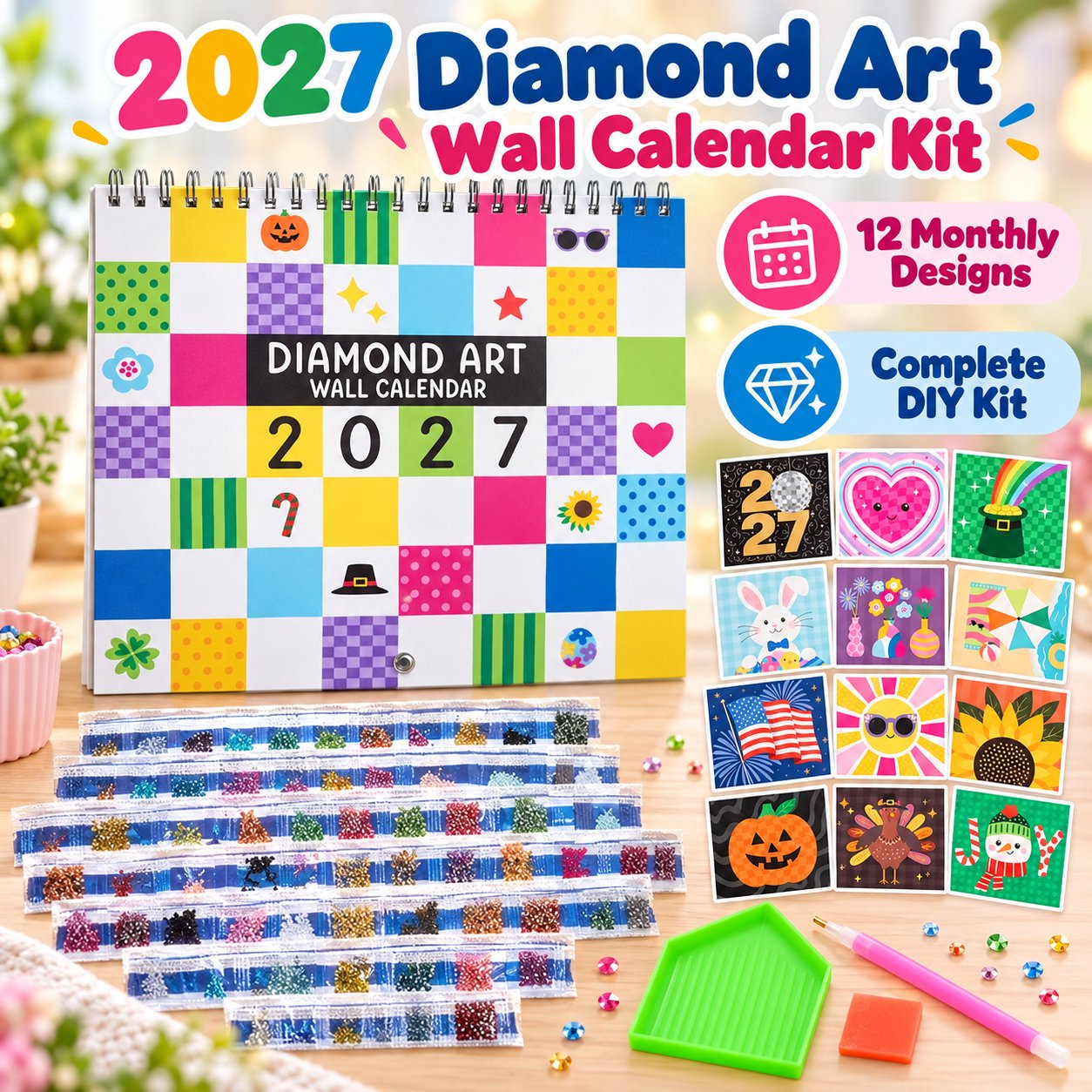 Diamond art calendar product details
