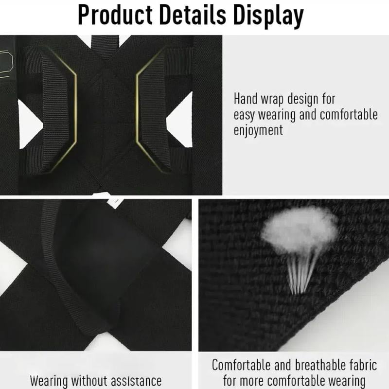 GETBED Fitness heavy shoulder straps, bench presses, shoulder support, shoulder training, press lifts,chest straight, straight back correction, open shoulder assist straps, Heavy Shoulder straightener breathable Healthcare so comfortable ValentinesDayGift