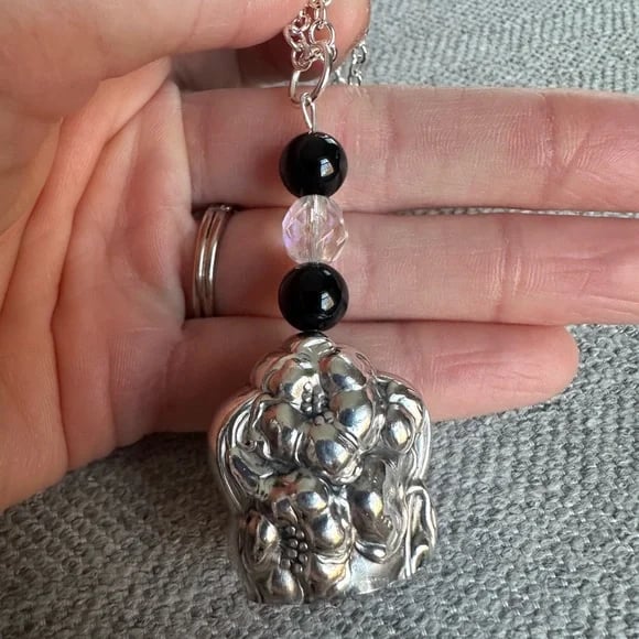 🔥LAST DAY 50% OFF🔔Handmade Silver Sterling Fairy Bell Chimes - ✨Crafted from Vintage Silver Knives