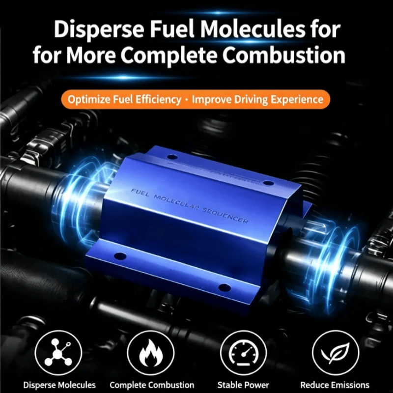 Fuel Molecular Sequencer combustion efficiency illustration