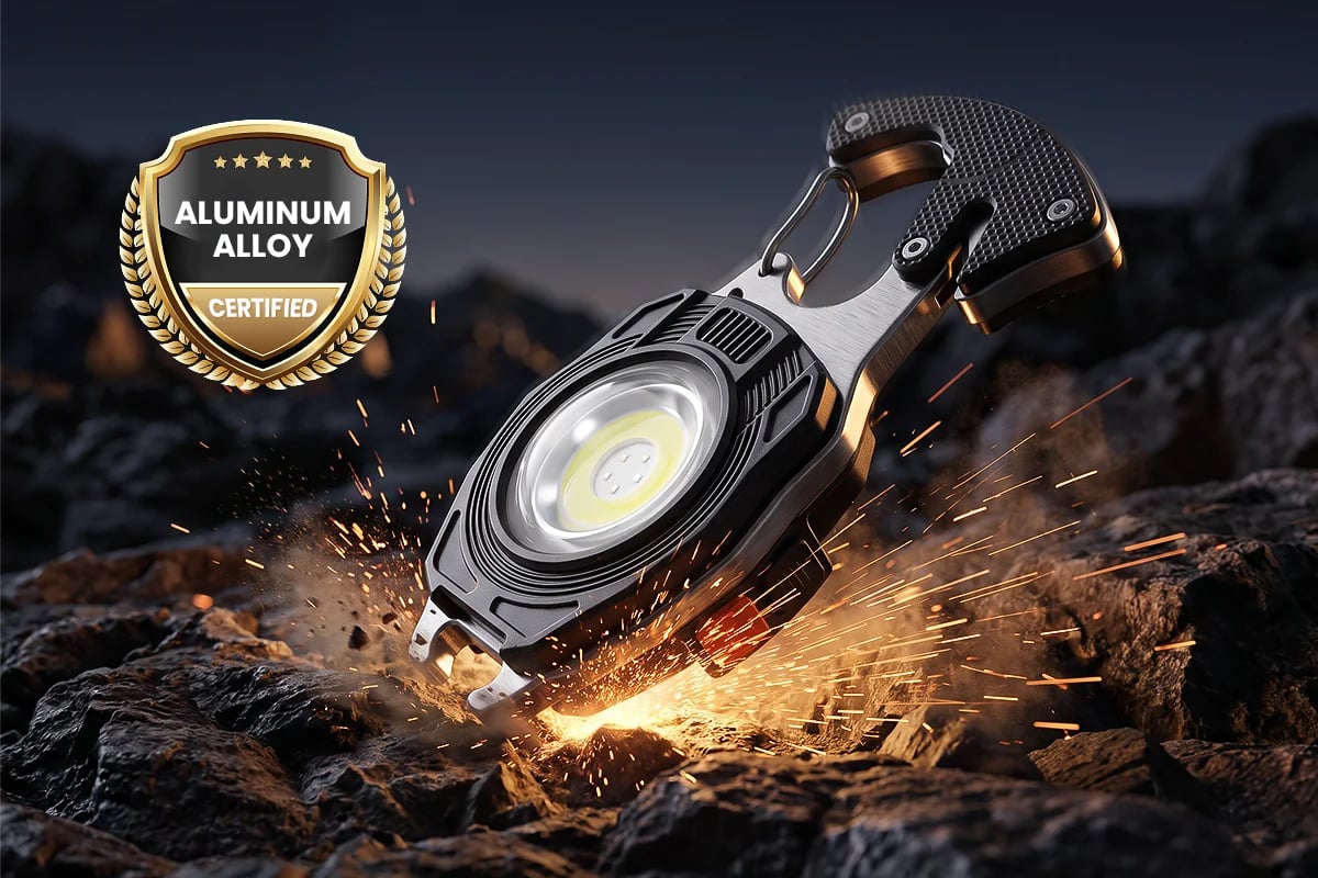 8-in-1 keychain flashlight outdoor use 2