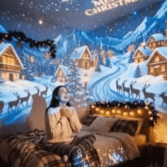 Holiday projector scene disc options and details