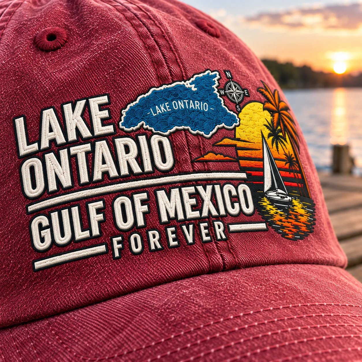 Lake Ontario cap outdoor lifestyle