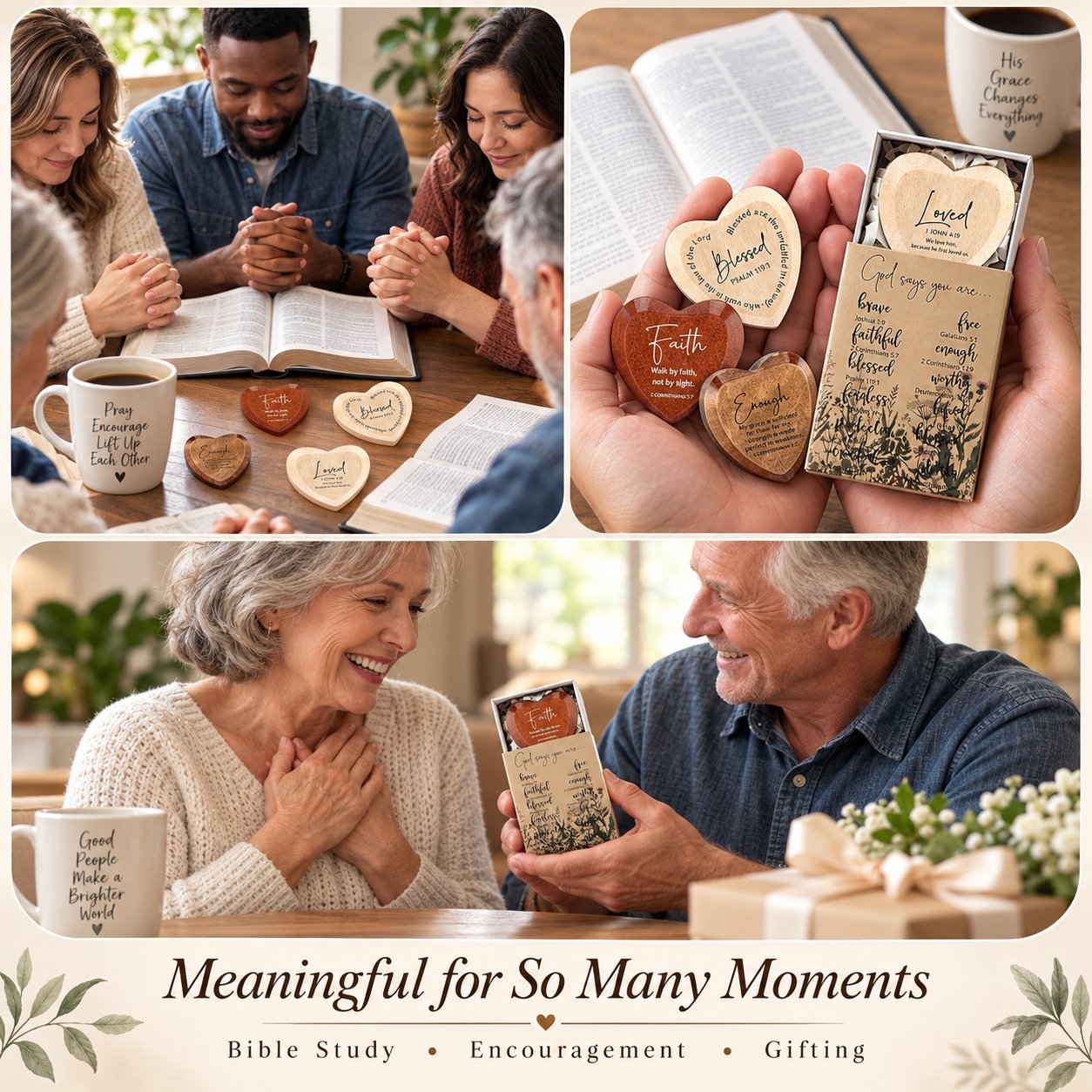 Christian pocket heart gifts for meaningful occasions