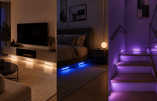 Customer proof for rechargeable RGB motion sensor light