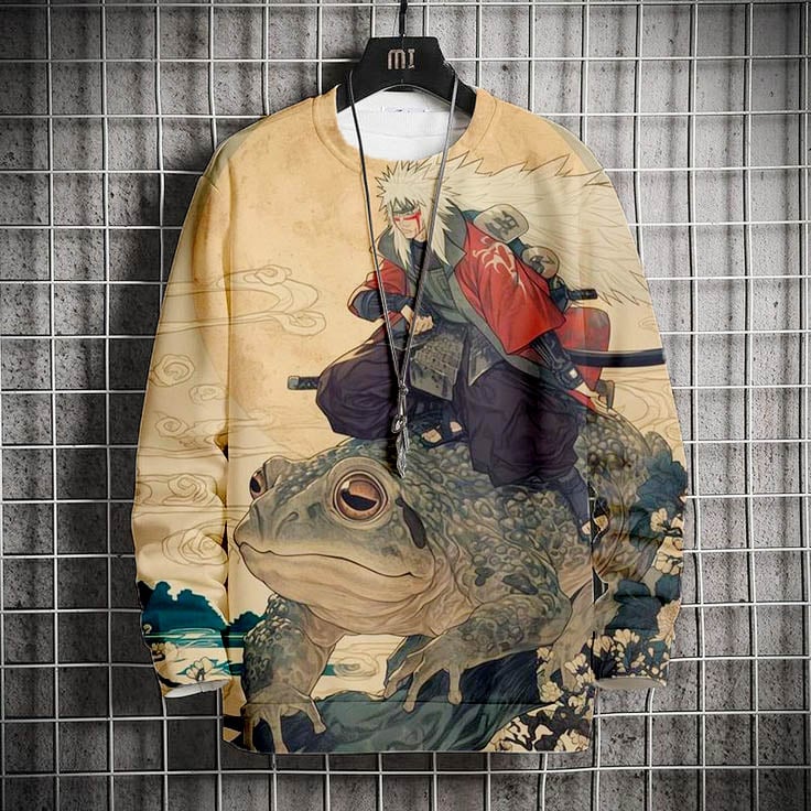 Comic Printed Crew Neck Sweatshirt