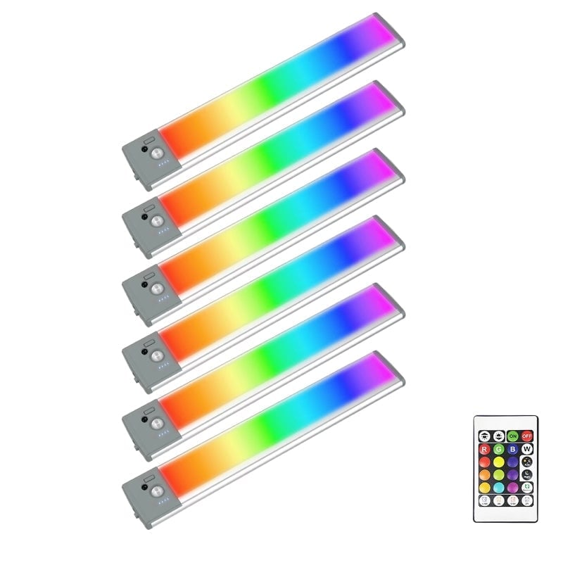 Rechargeable RGB Motion Sensor Light setup
