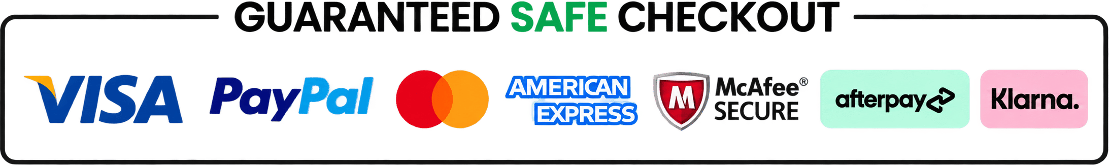 Guaranteed Safe Checkout