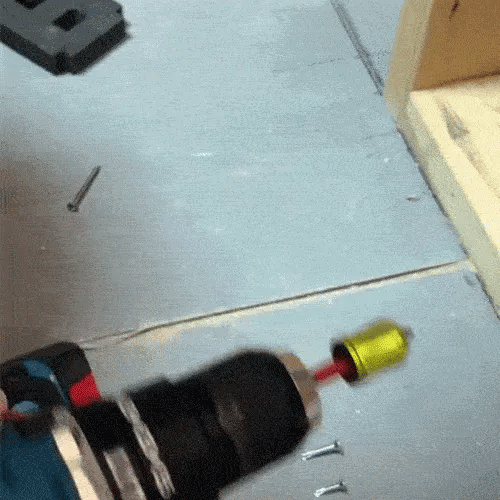 Magnetizer and Demagnetizer Tool Set in use