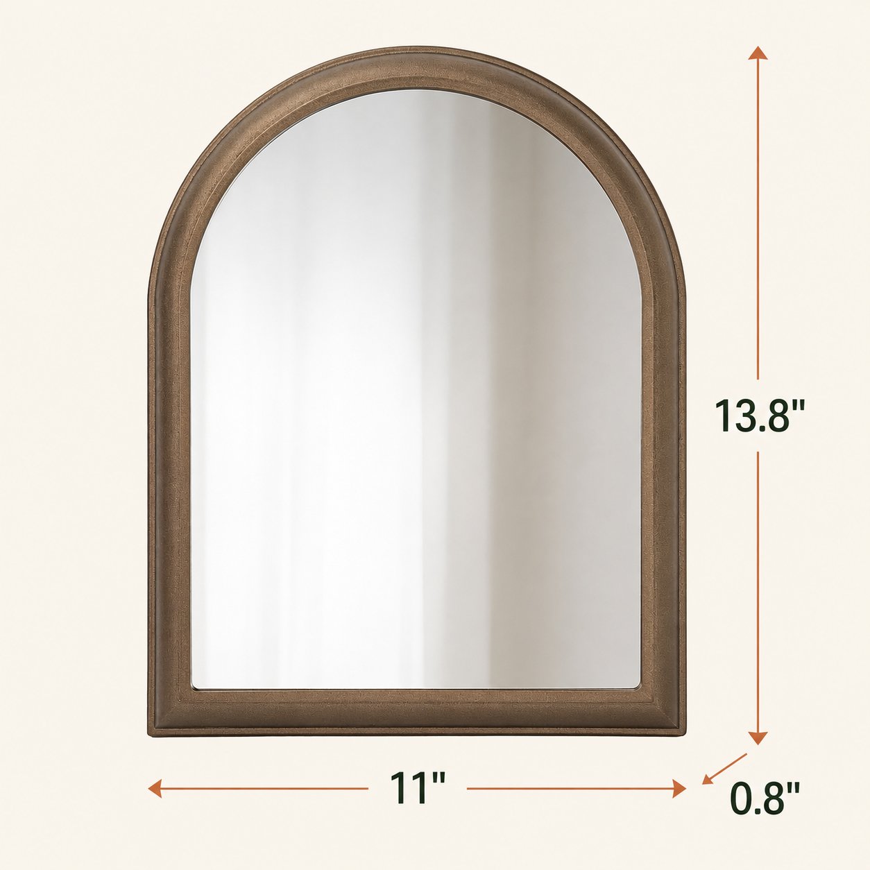 Halloween ghost mirror product specification view