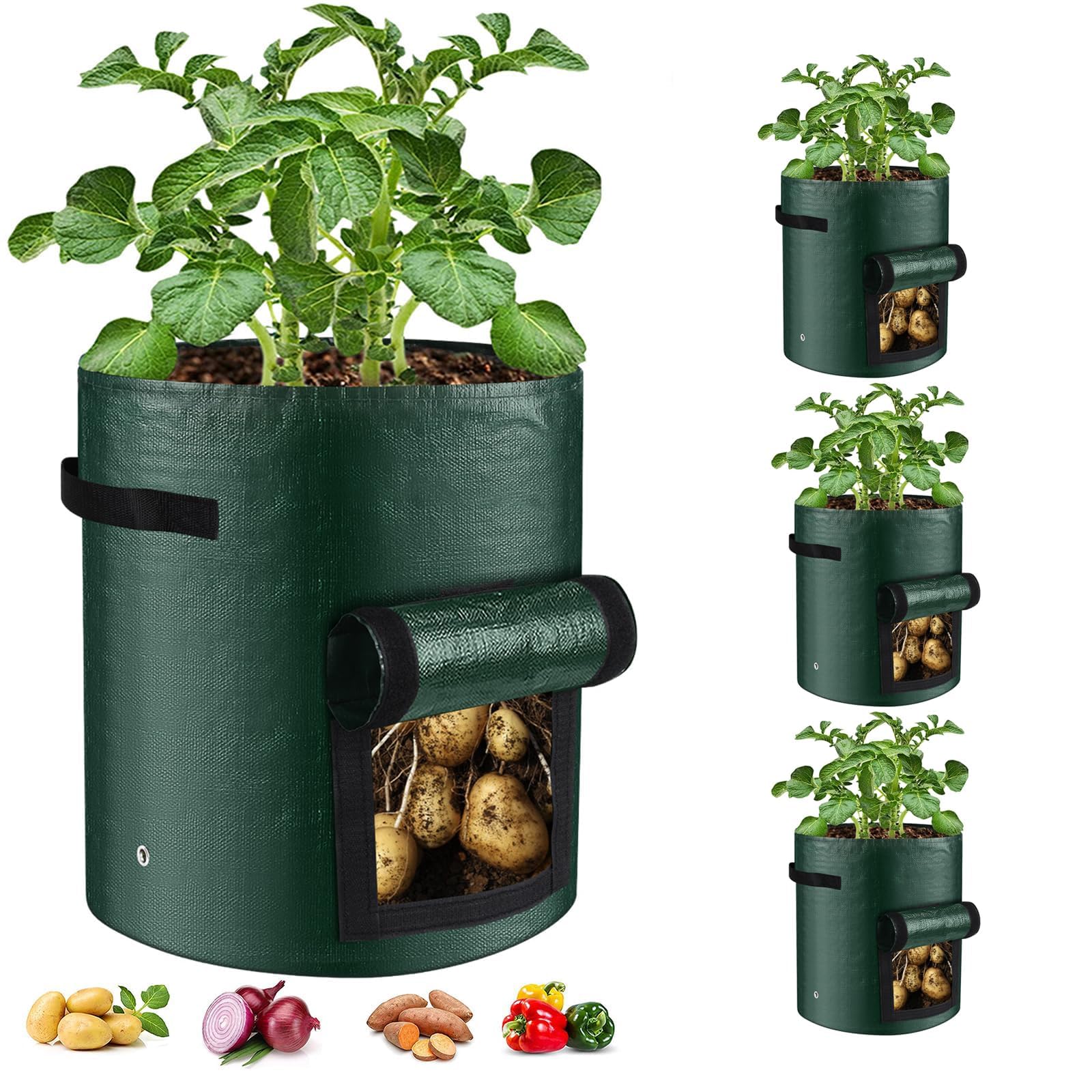 3-Pack Potato Grow Bags