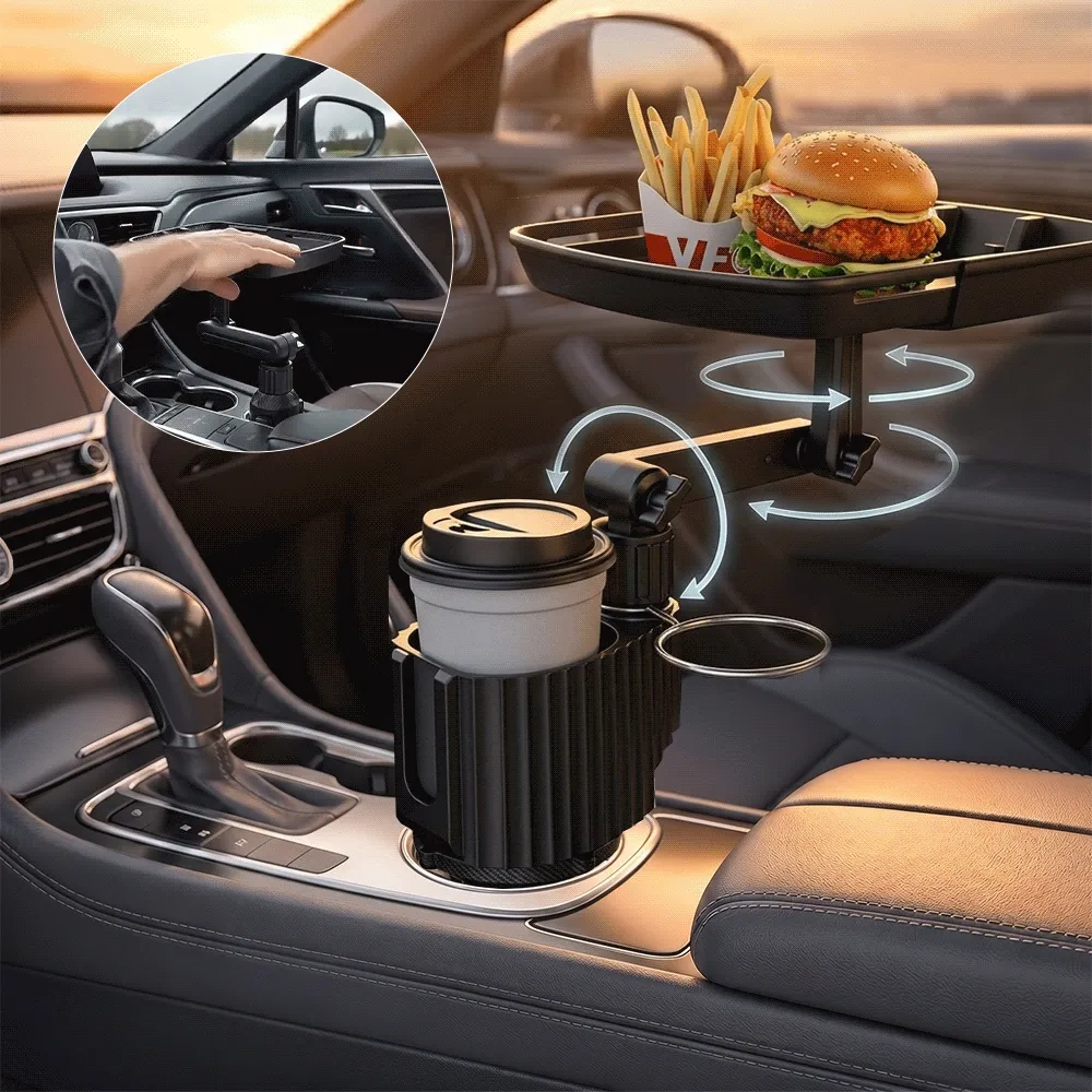 Adjustable base fits different cup holders