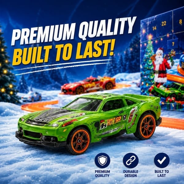 2026 Christmas racing car calendar gift