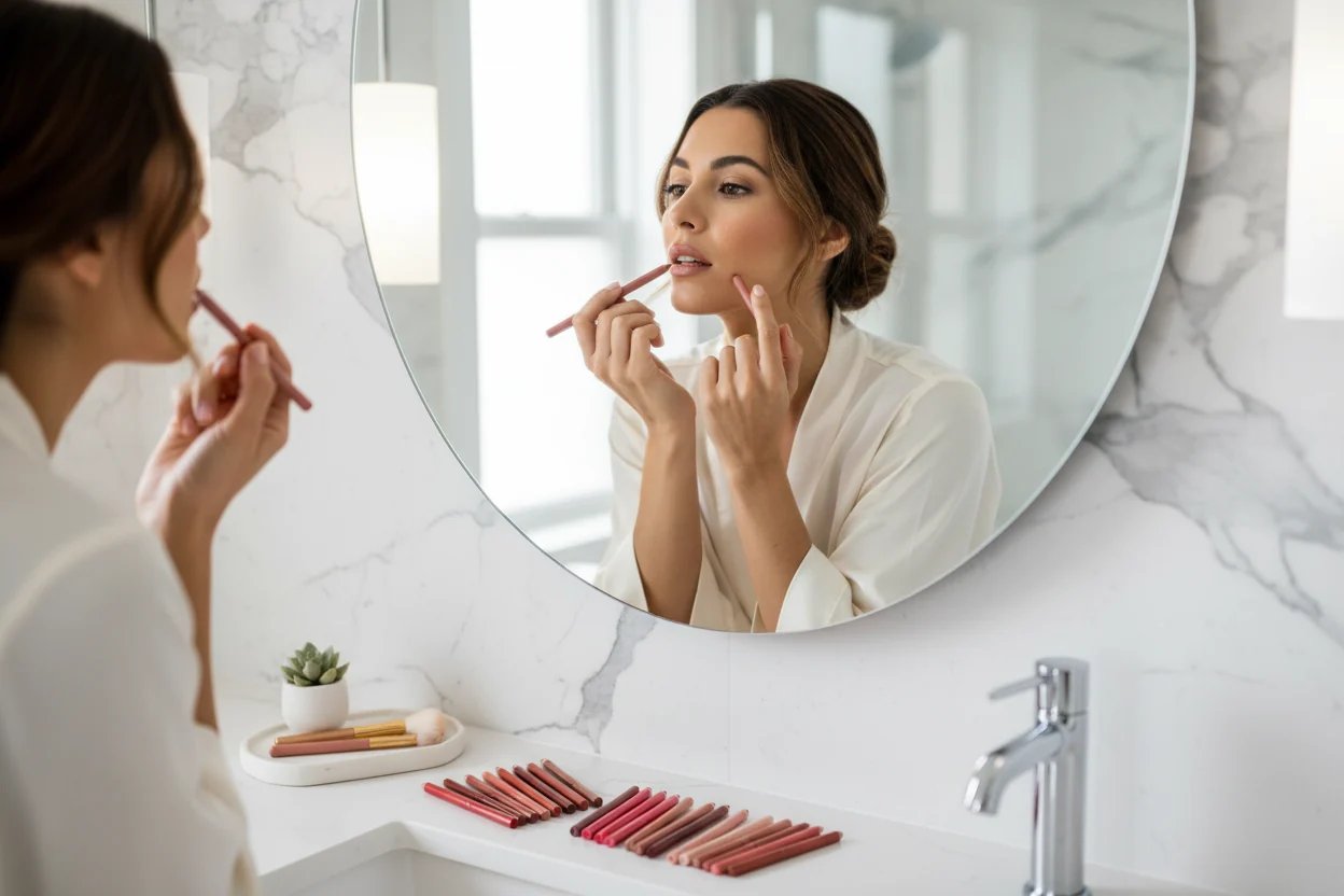 How to use lip liner