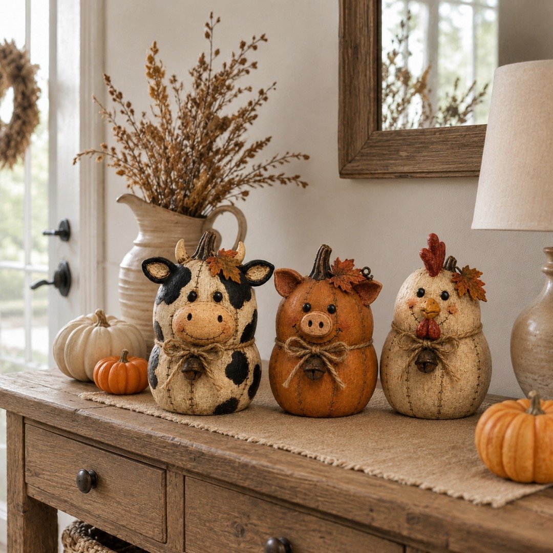 Farm Pumpkin Friends set