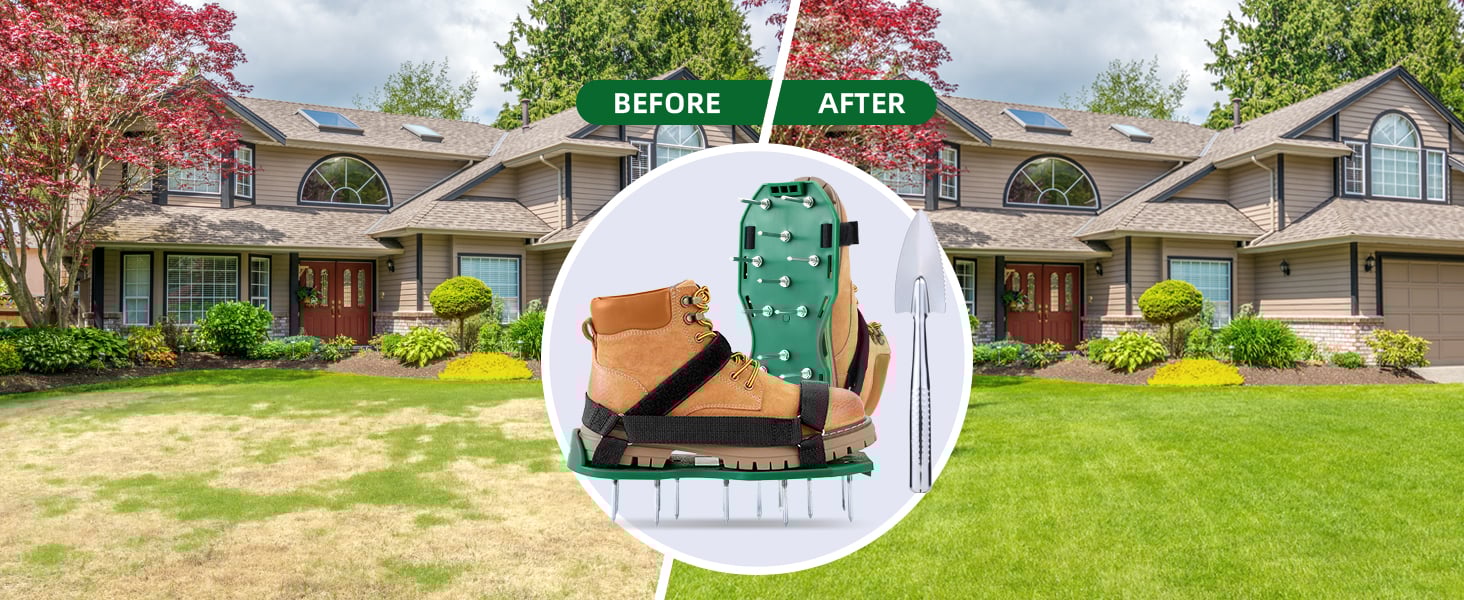 lawn shoes for garden grass