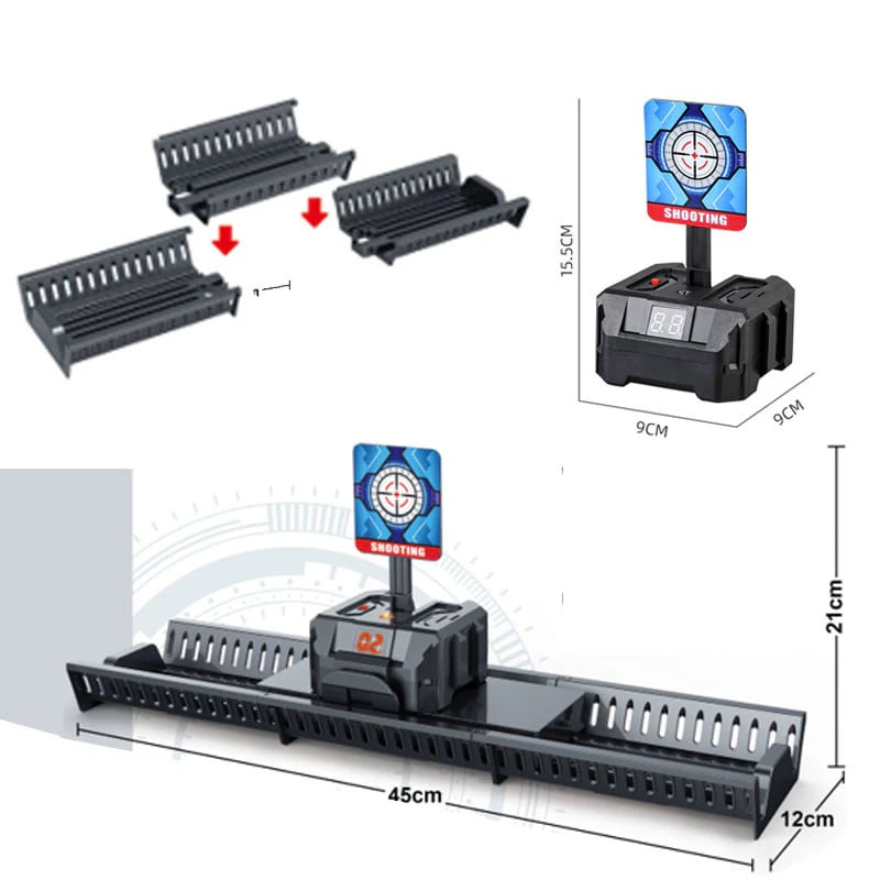 🎁Best Gift 49% OFF🔥 Electric Auto-Reset Shooting Target Game With ...