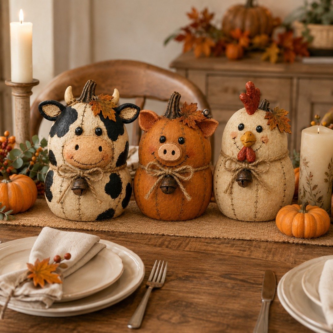 Pumpkin Friends detail