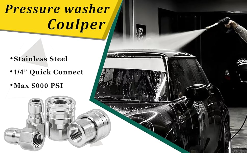 pressure washer coupler