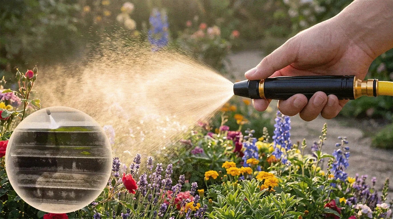 From Powerful Rinsing to a Gentle Mist.