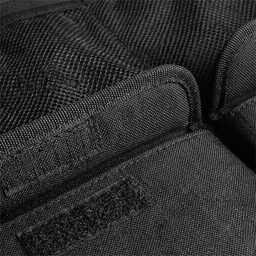 Durable fabric car trunk storage organizer