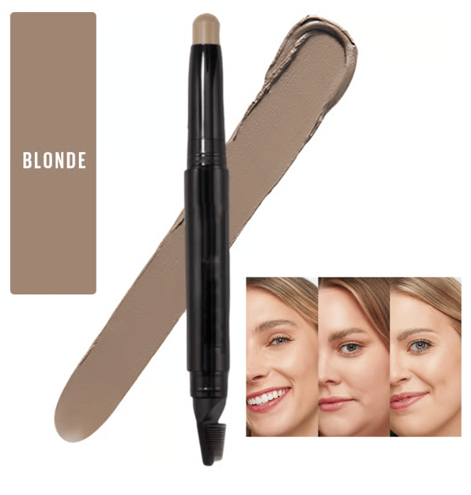 🌟Stop skipping brows with this 2-in-1 easy brow stick
