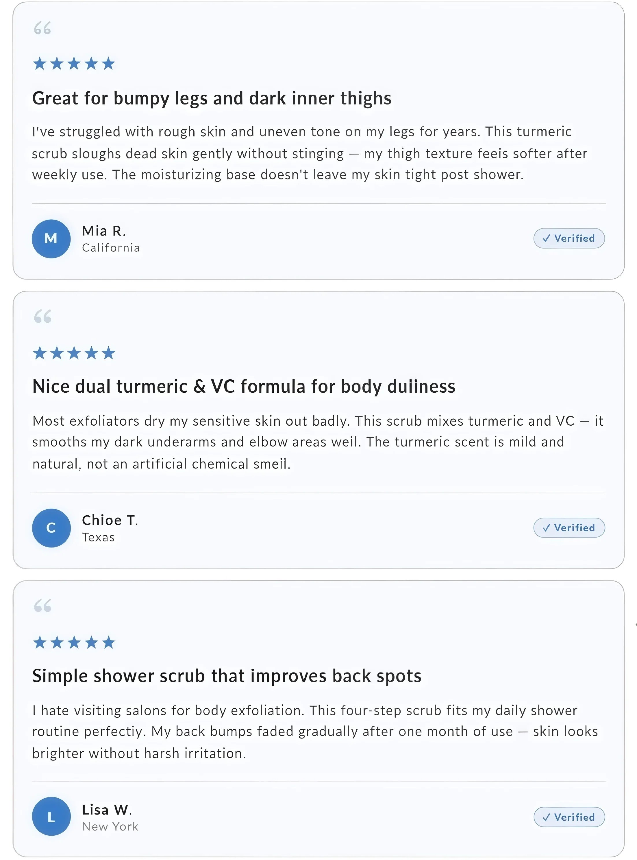 Customer feedback