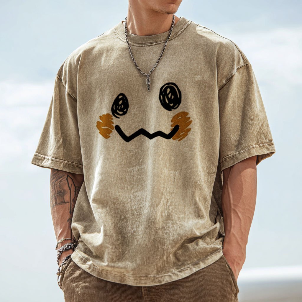 Fashion Print Casual Short Sleeve T-Shirt