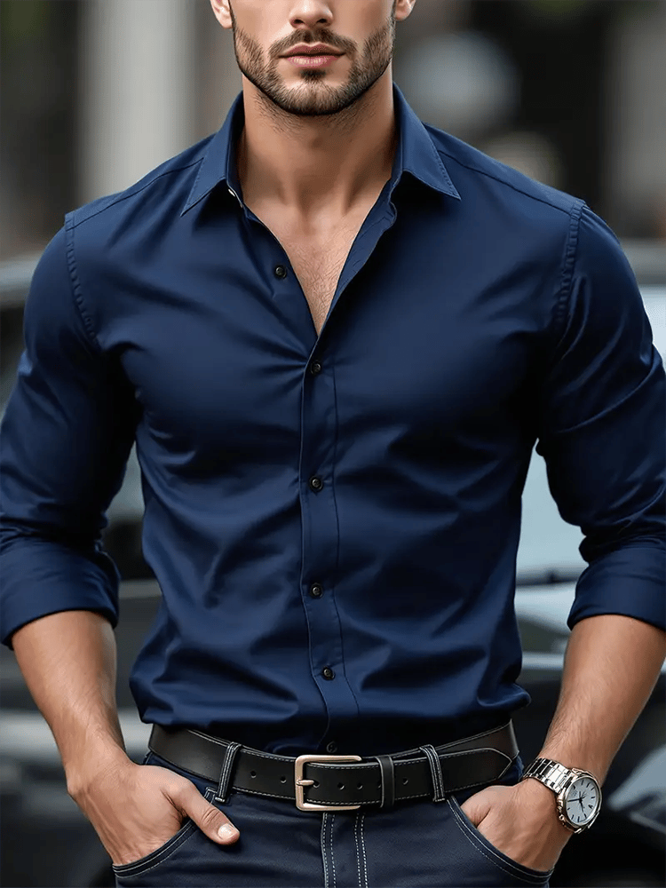 Men's Business Casual Shirt | Long Sleeve