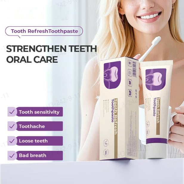 V34 Purple Teeth Whitening Serum