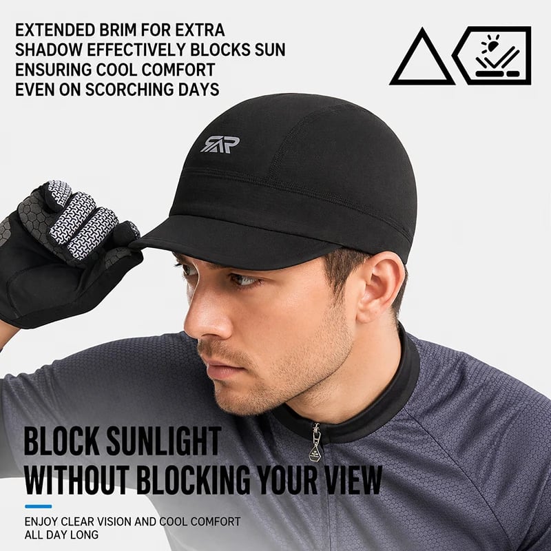 Performance cycling skull cap outdoor use