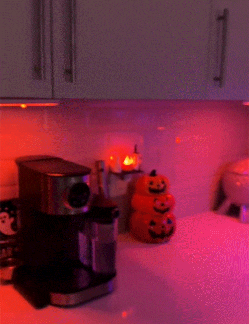 How to use rechargeable RGB motion sensor light