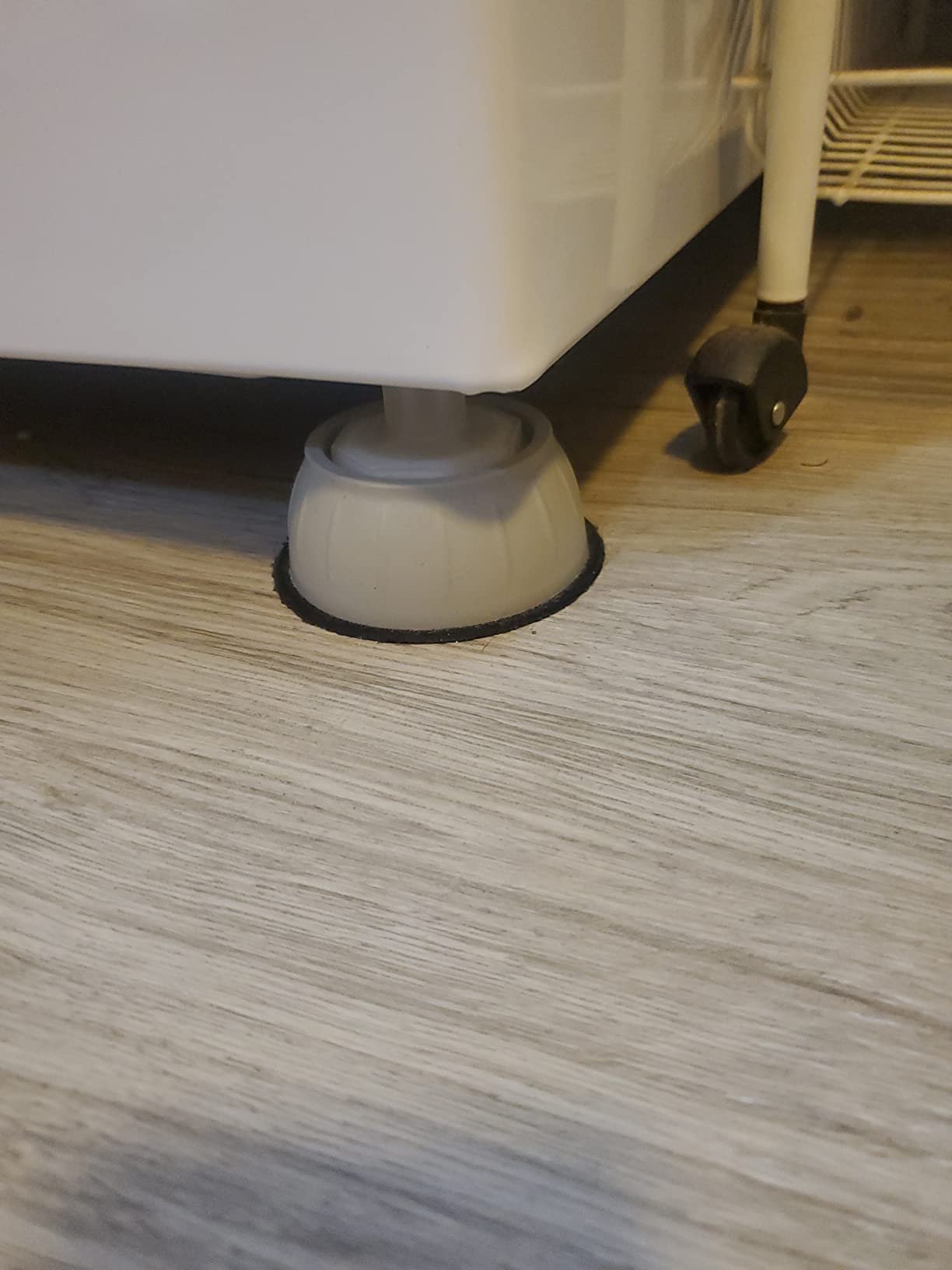 Washer stays in one spot!!