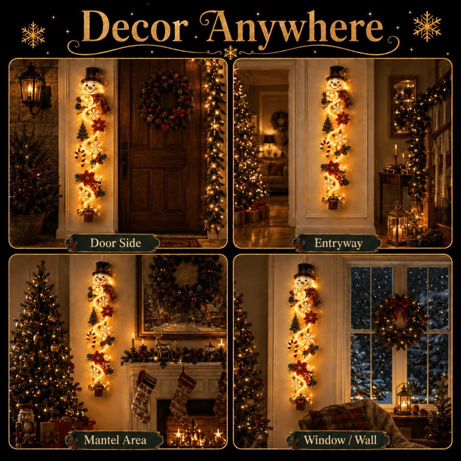 Christmas decoration display locations
