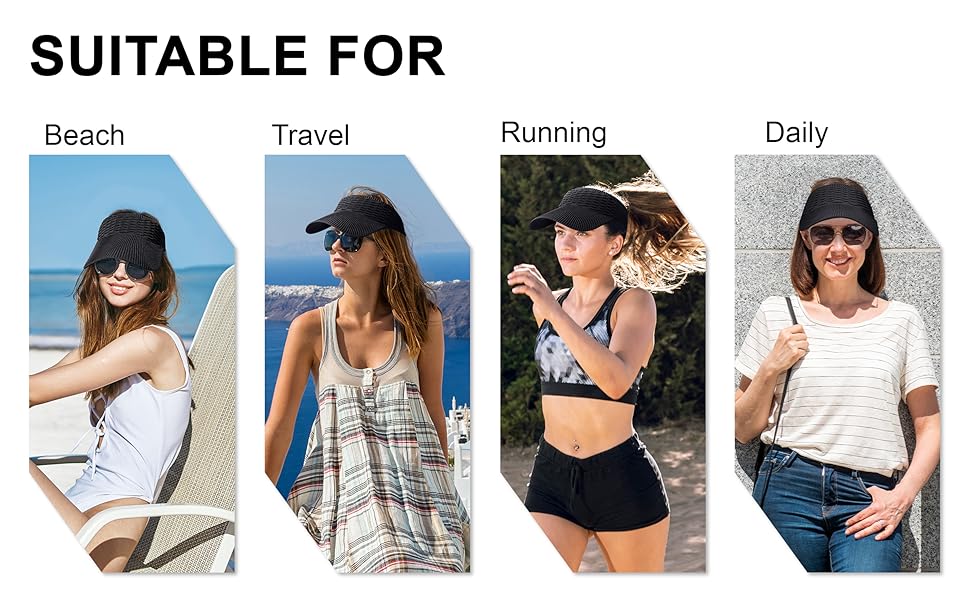 sun visors for women