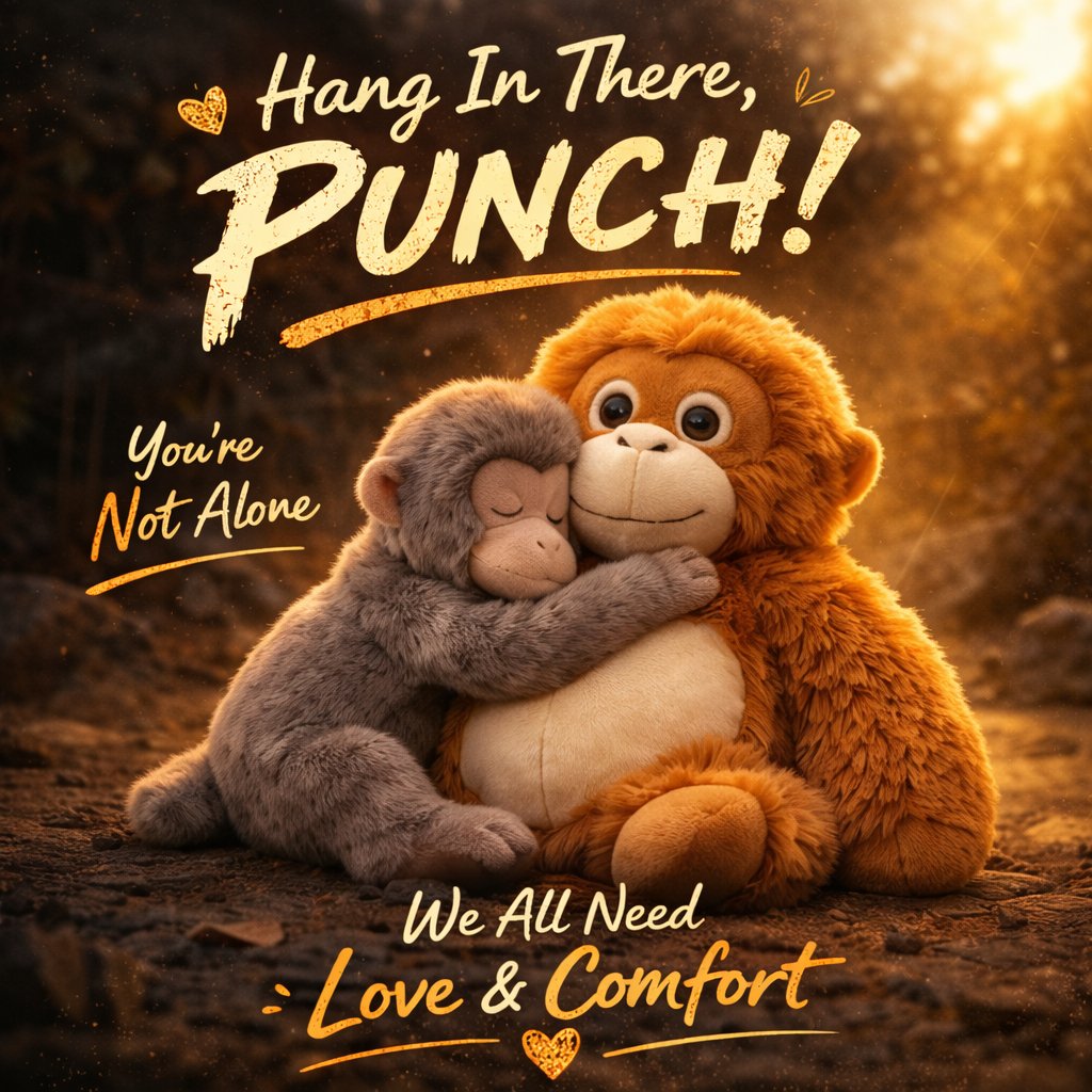 🎁 49% OFF - Today Only 🐵 Mama Punch Monkey Plush Toy