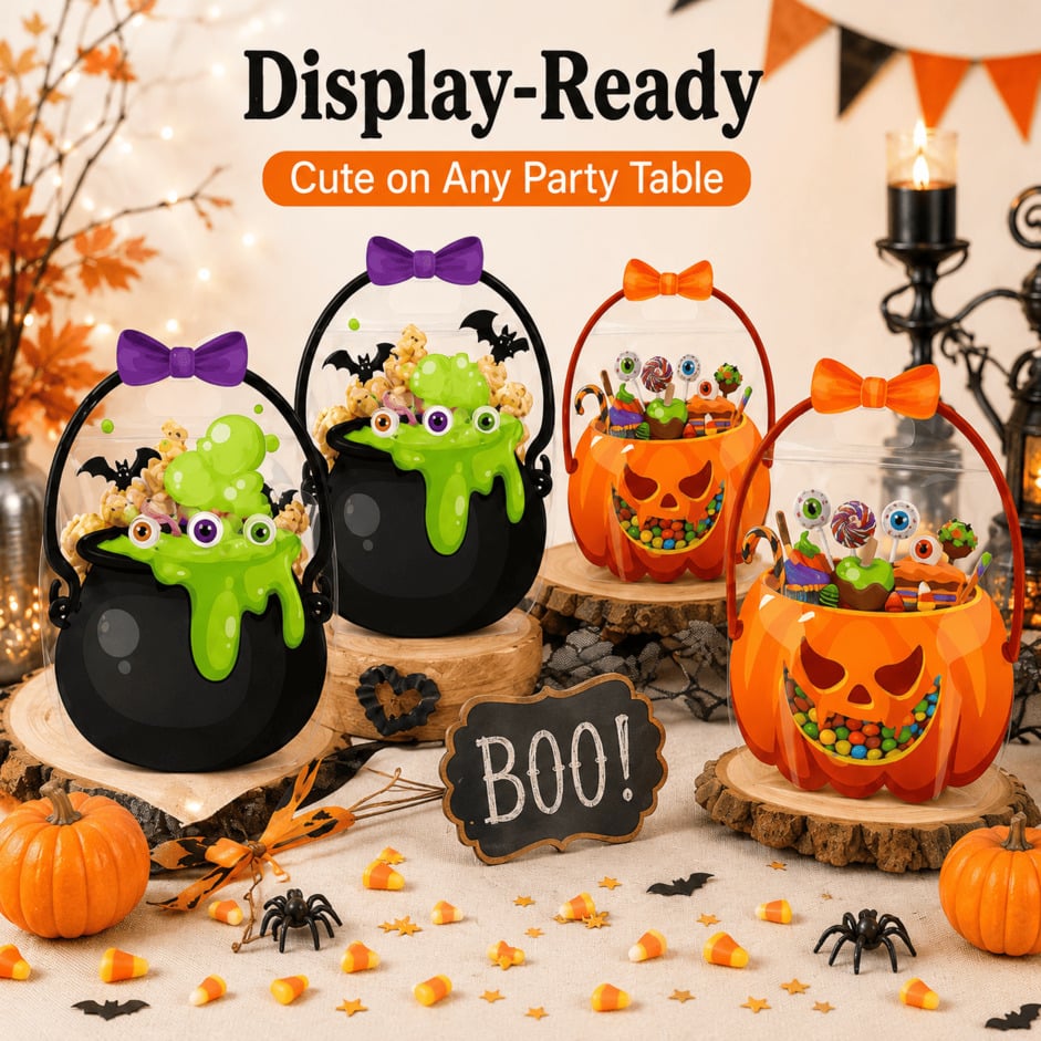 Halloween candy bag gift idea for kids