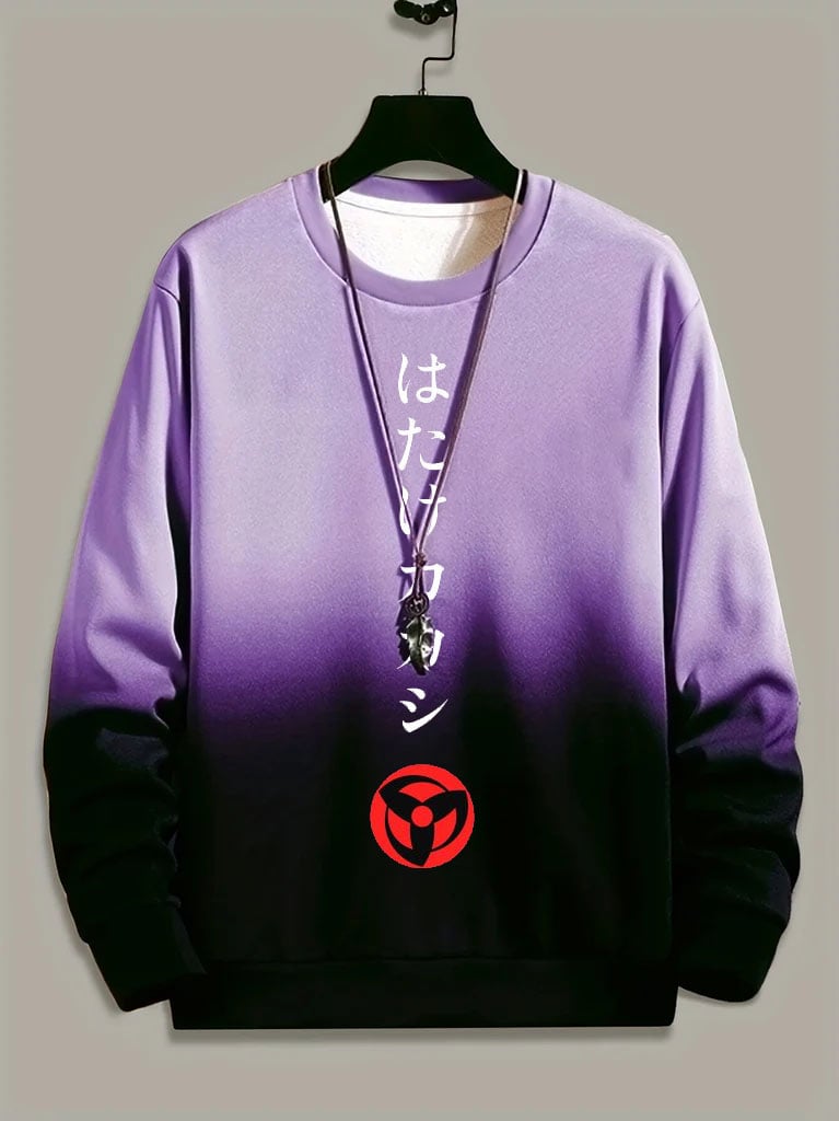 Comic Printed Crew Neck Sweatshirt